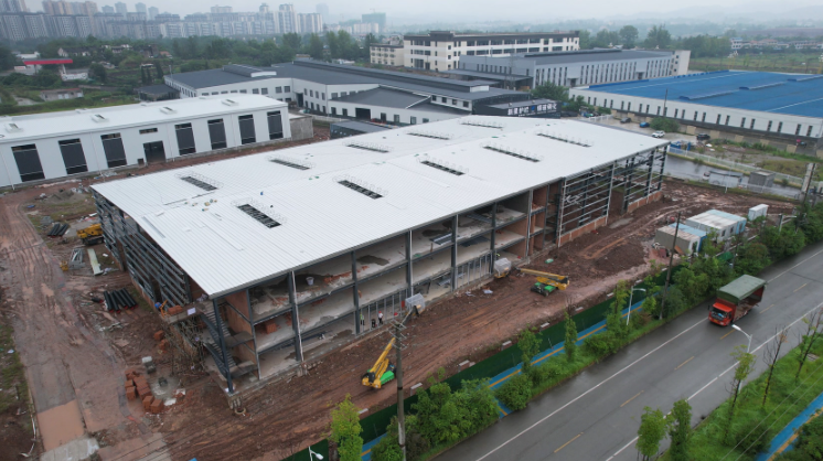 幕墙施工现场